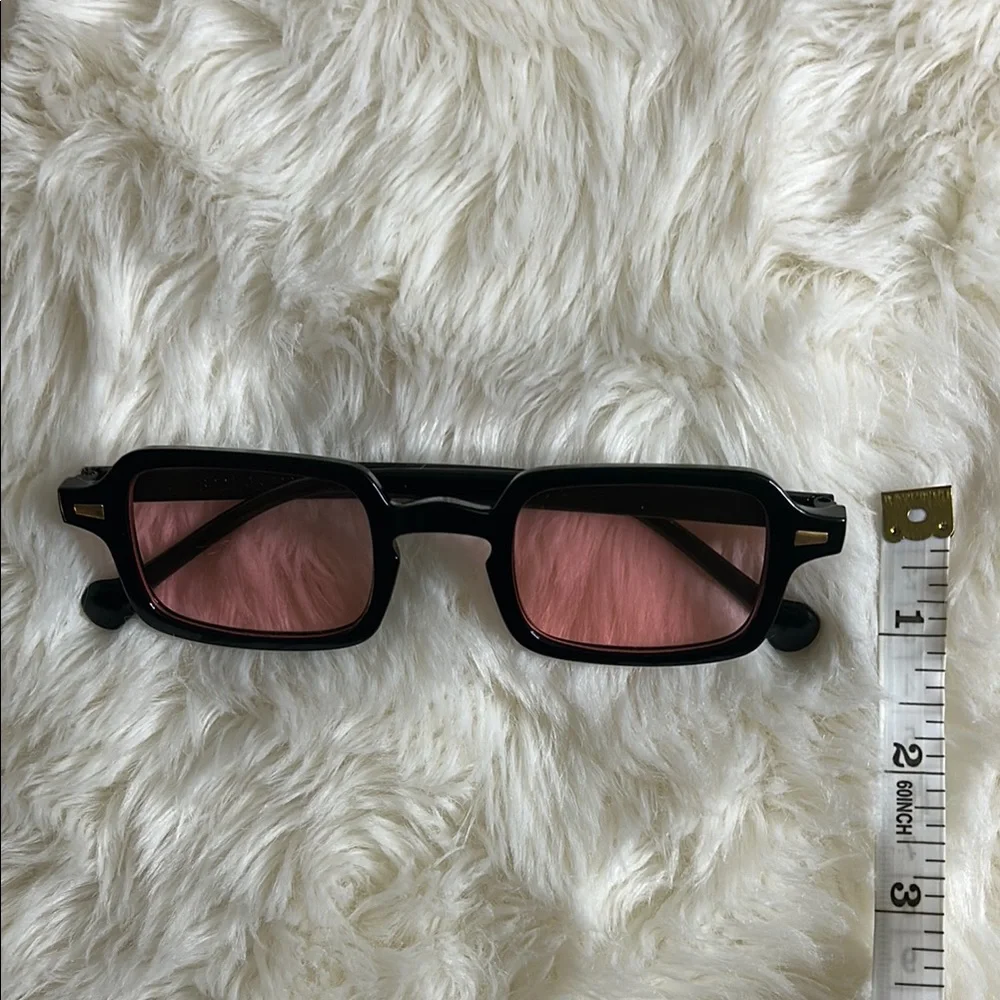 Barbie Core Black and Pink Sunglasses